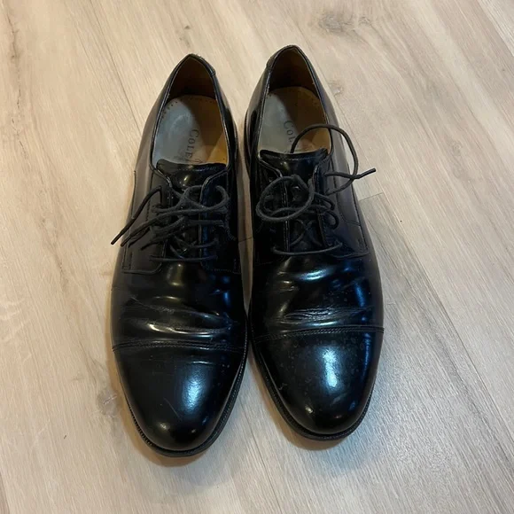Cole Haan | Shoes | Black Cole Haan Dress Shoes Size 5  display picture 1